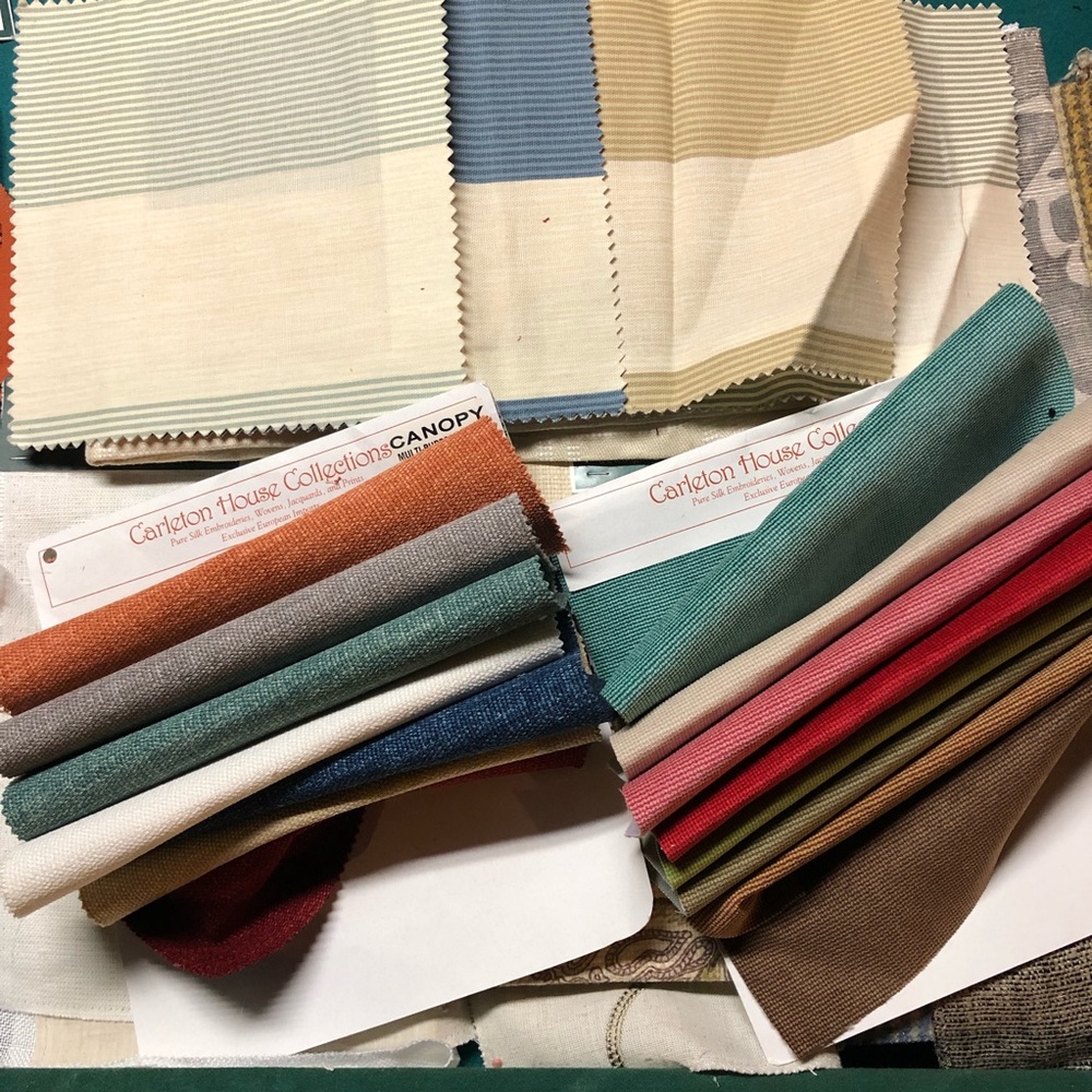 Dogwood Designer Fabric Swatch Lot